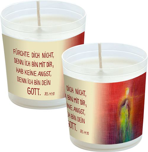 Jahreslosung 2027 Windlicht im Becher