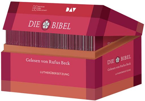 Die Bibel. Gelesen von Rufus Beck. Lutherübersetzung 2017 mit Apokryphen.