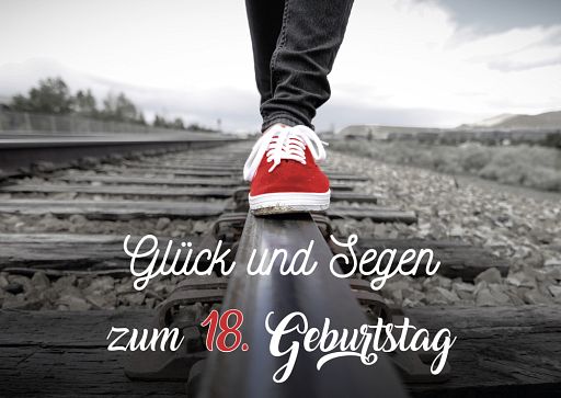 Alster-Karte 18. Geburtstag