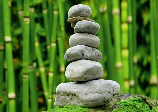 Alster-Karte Steine, mit Text