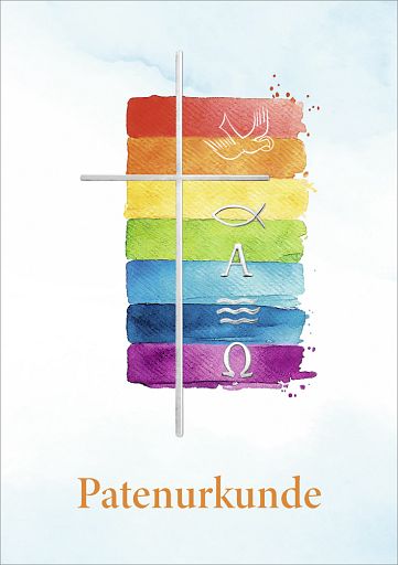Patenurkunde Motiv: Regenbogen