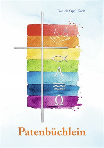 10er Set Patenbüchlein Motiv Regenbogen