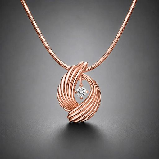 Flügelanhänger „Evrah“ mit Zirkonia inkl. Kette, rosevergoldet