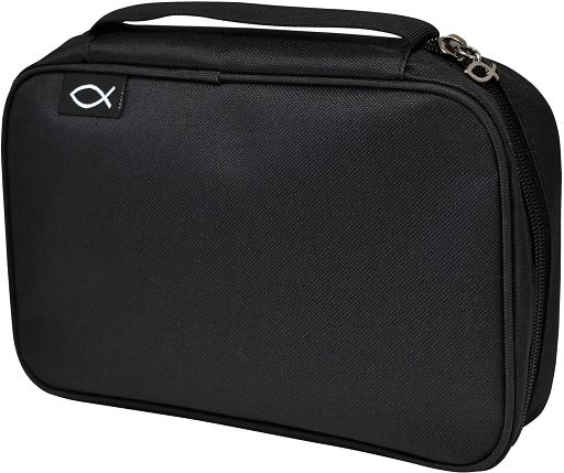 Bibeltasche Ichthys, schwarz