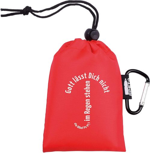 Regenponcho, rot