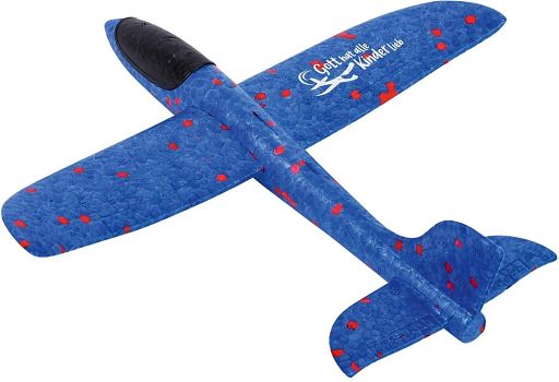 Wurf-Flieger 25 cm, blau