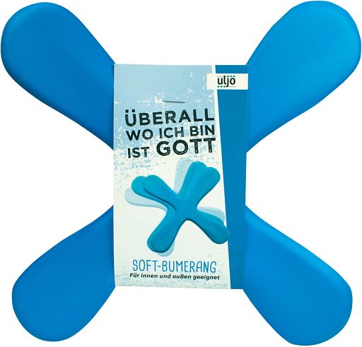 Soft-Bumerang, blau