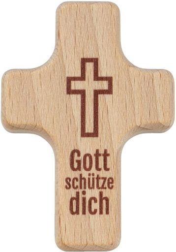 Handkreuz „Gott schütze mich“