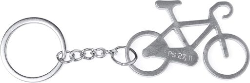 Schlüsselanhänger Fahrrad, silber