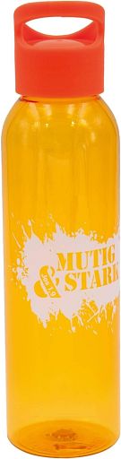 Trinkflasche mit Tragegriff, orange