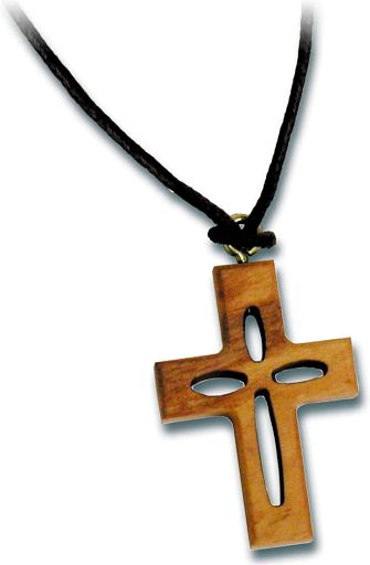 Halskette mit Anhänger Kreuz