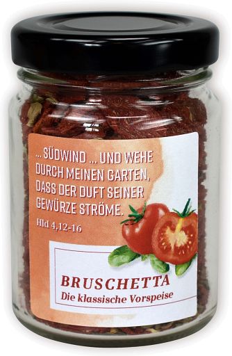 Bruschetta Tomate-Basilikum