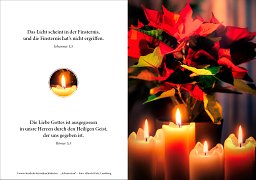 Advents- und Weihnachtskarte Christstern