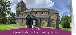 Individuelle KirchenKarten DIN lang