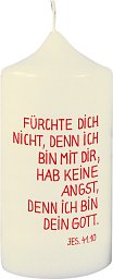 Jahreslosung 2027 Kerze mit Text: Verlag Birnbach