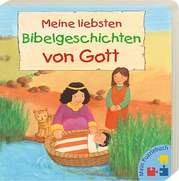 Mein Puzzlebuch: Meine liebsten Bibelgeschichten von Gott