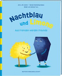 Nachtblau und Limone