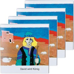 4er Set David wird König (4er-Pack)