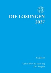 Losungen 2027 Grossdruck blau