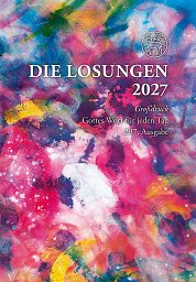 Losungen 2027 Geschenk-Großdruck, bunt