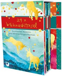 24 x Weihnachtsesel