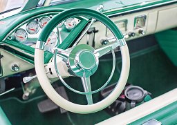 Alster-Karte Oldie-Cabrio, mit Text