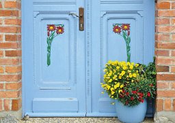 Alster-Karte Besuch, mit Text