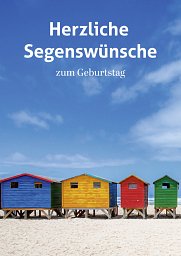 10er Set Faltkarte Herzliche Segenswünsche: Geburtagskarten