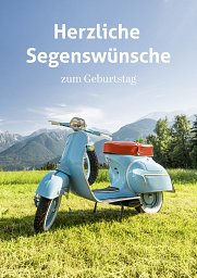 10er Set Faltkarte Herzliche Segenswünsche: Geburtagskarten