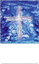 Einlegeblatt Das lebendige Kreuz