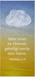 Fühlkarte Wolke