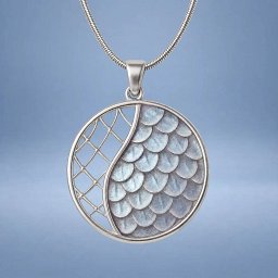 Anhänger Ichthys „Menschenfischer“, Sterlingsilber: Geschenke für Frauen