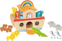 Arche Noah aus Holz zum Spielen