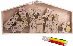 Krippe Weihnachtsgeschichte, 12tlg.