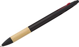 Kugelschreiber 3 Farben, schwarz