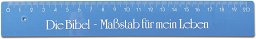 Lineal - Die Bibel, blau