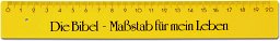 Lineal - Die Bibel, gelb