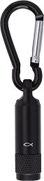 Taschenlampe mit Karabiner - Ichthys, schwarz