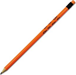 Bleistift - Neon, neonorange
