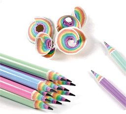 Bleistift Regenbogen