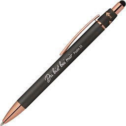 Metall-Kugelschreiber mit drehbarem Fidget, roségold