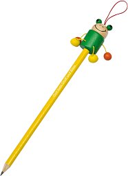 Bleistift Tiere, grüner Frosch