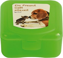 Frühstücksbox - Freund, grün
