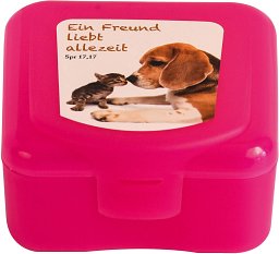 Frühstücksbox - Freund, pink