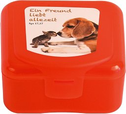 Frühstücksbox - Freund, rot: Behälter
