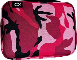 Bibeltasche Ichthys XL, camouflage pink