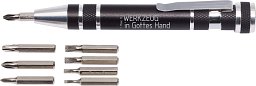 Stift-Bit-Set, 8-teilig, schwarz
