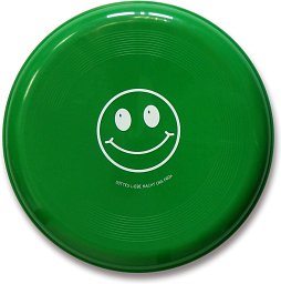 Frisbee Smiley, grün