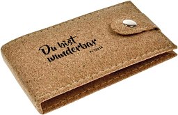 Manikür-Set in Naturkork-Etui
