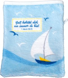 Waschhandschuh - Zur Taufe